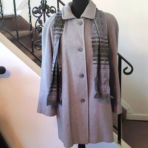 London Fog Wool Coat- Size 14